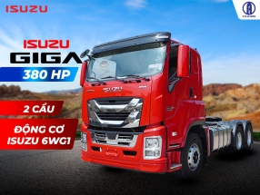 ĐẦU KÉO ISUZU GIGA 2 CẦU 380HP 2024