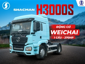 Xe đầu kéo Shacman H3000s 270HP 1 cầu