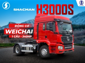 Xe đầu kéo Shacman H3000S 340HP 1 cầu