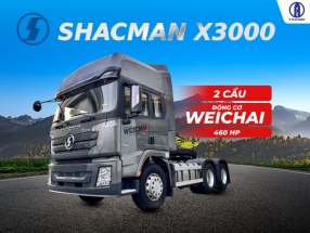 Xe đầu kéo Shacman X3000 460HP