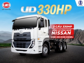 XE ĐẦU KÉO UD 330HP 2 CẦU