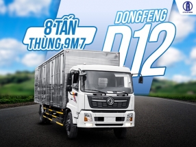 Xe tải Dongfeng 8 tấn D12 thùng 9m7