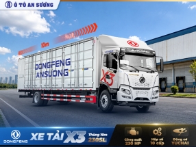 Xe tải Dongfeng X3 230SL thùng container 10m