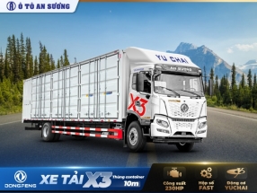 Xe tải Dongfeng X3 thùng container 10m 230HP