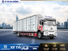 Xe tải Dongfeng X3 thùng container 10m 230HP