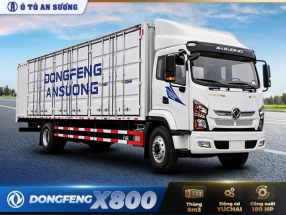 Xe tải Dongfeng X800 180HP thùng dài 6.3m