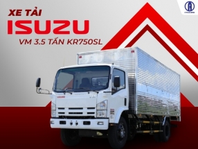 Xe tải isuzu 15 tấn FVM34T thùng 7m7