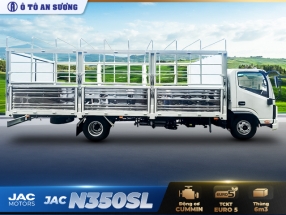 Xe tải Jac N350SL E5 3T5 thùng dài 6m3