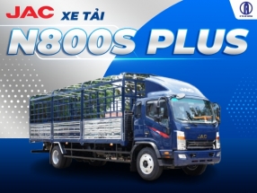 Xe tải Jac N800s Plus 8 tấn thùng 7.6m