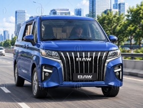 Xe tải van Baw 2 chỗ 945kg thùng hàng 2m7