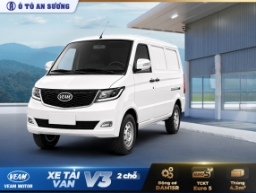 Xe tải van Veam V3 2 chỗ 700kg