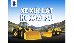 XE XÚC LẬT KOMATSU