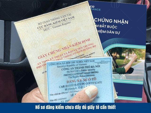 Để quá trình đăng kiểm diễn ra thuận lợi cần chuẩn bị đầy đủ các loại giấy tờ