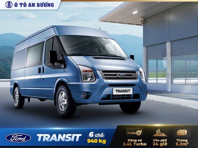 Van Ford 6 chỗ thùng hàng 2m3