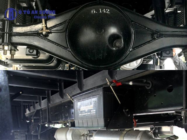 Động cơ và hộp số của xe tải Veam VT340