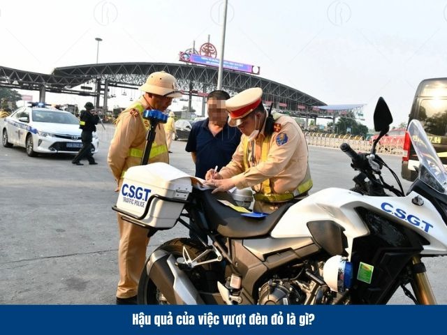 Vượt đ&egrave;n đỏ g&acirc;y ra c&aacute;c lỗi về an to&agrave;n giao th&ocirc;ng v&agrave; t&agrave;i ch&iacute;nh