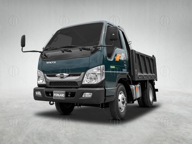 Ngoại thất FORLAND 2 tấn 5 mạnh mẽ với lưới tản nhiệt ngang