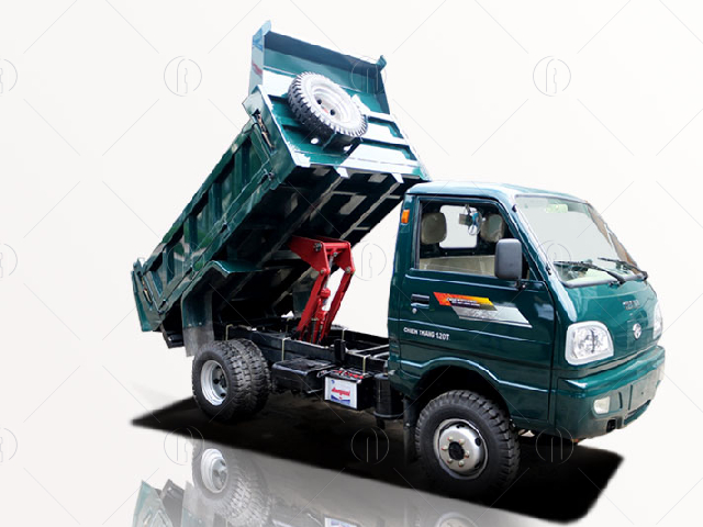 Thiết kế xe ben chiến thắng máy dầu 1t2