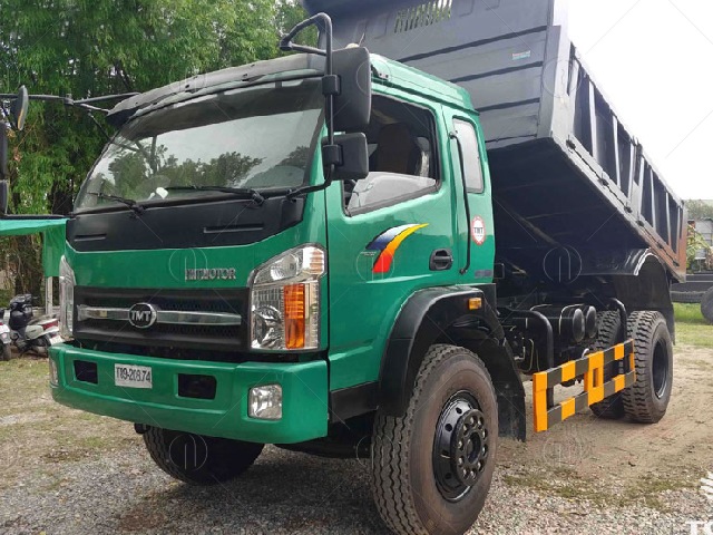 Xe ben Cửu Long 7t7 thiết kế sang trọng