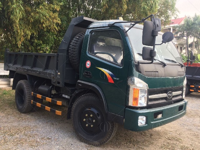 Ngoại thất Xe ben Cửu Long 5 tấn KC8550D