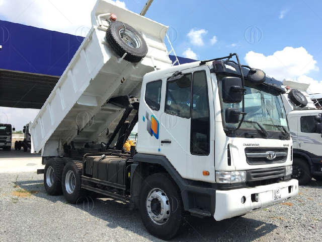 hình ảnh xe ben daewoo 15t