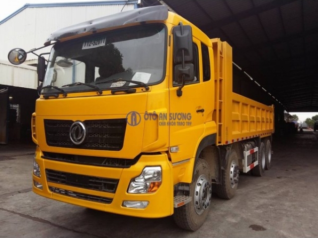 Đánh giá xe ben Dongfeng 4 chân 300HP
