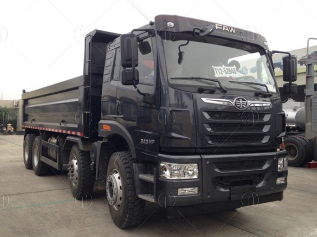 Xe ben Faw 4 chân 17T6 động cơ 340HP, thùng ben 14.3m³ bền bỉ