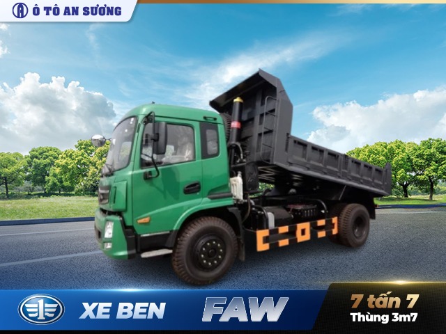 Xe ben Faw 7T7 được mệnh danh là “chiến binh đường công trình” Xe ben Faw 7T7 được mệnh danh là “chiến binh đường công trình”