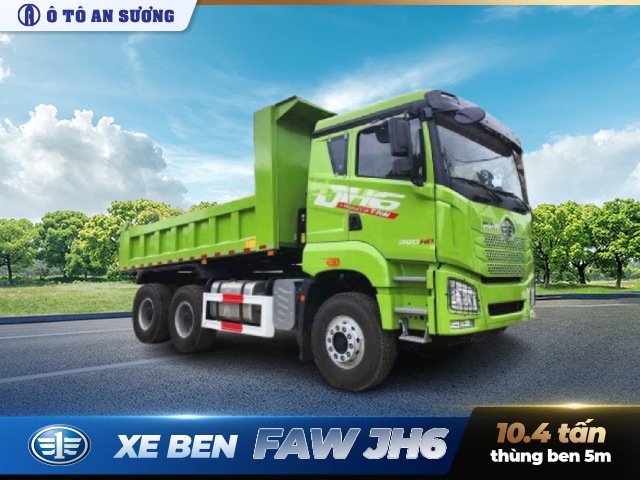 Khám phá xe ben Faw jh6 3 chân 10T4 Khám phá xe ben Faw jh6 3 chân 10T4
