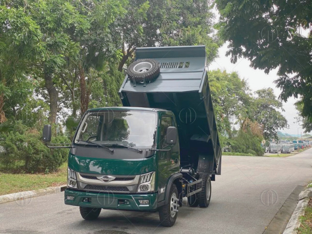 Thùng xe ben Veam Forland D65 3T5 dung tích 2,8 khối