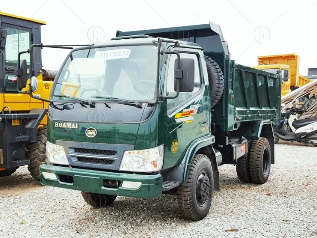 Xe ben Hoa Mai 3 tấn sử dụng động cơ 4DW93-84 diesel 4 kỳ