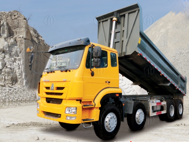 Xe ben Howo 4 chân TMT SINO336D bản thùng vuông và thùng vát 336HP