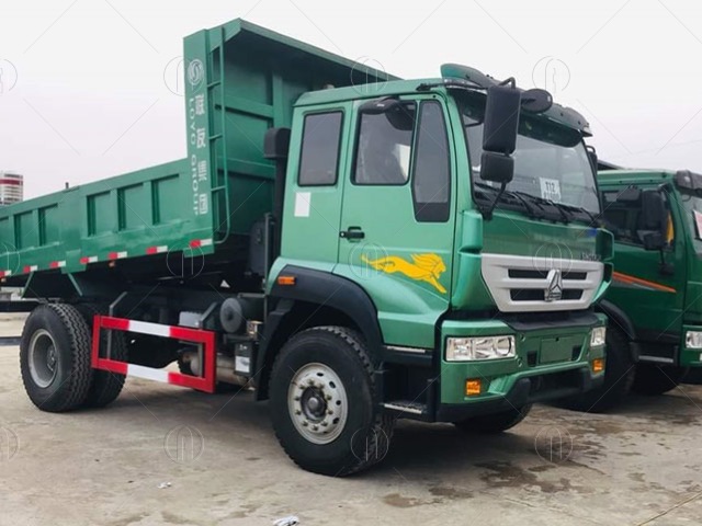 Ngoại hình xe ben Howo 8 tấn đẹp mắt
