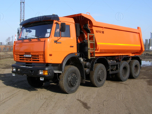 Xe ben Kamaz 15t 13m3 nhập khẩu