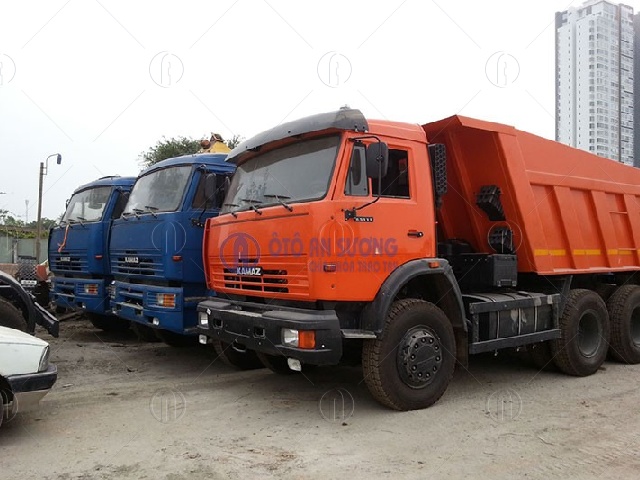Động cơ xe ben Kamaz 8t7 210Hp thùng 6m3 Động cơ xe ben Kamaz 8t7 210Hp thùng 6m3