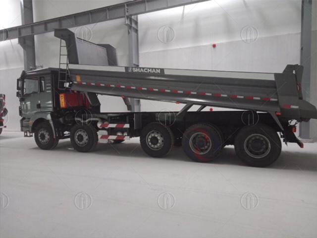 Thùng ben shacman 5 chân 20 tấn đúc nguyên khối dung tích 14m³