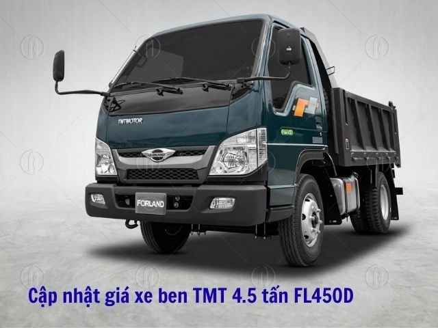 Cập nhật giá xe ben TMT 4.5 tấn FL450D