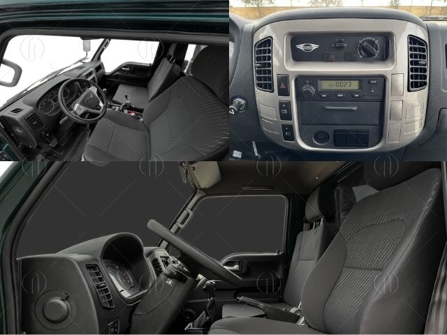 Nội thất xe ben TMT 4.5 tấn FL450D đầy đủ tiện nghi