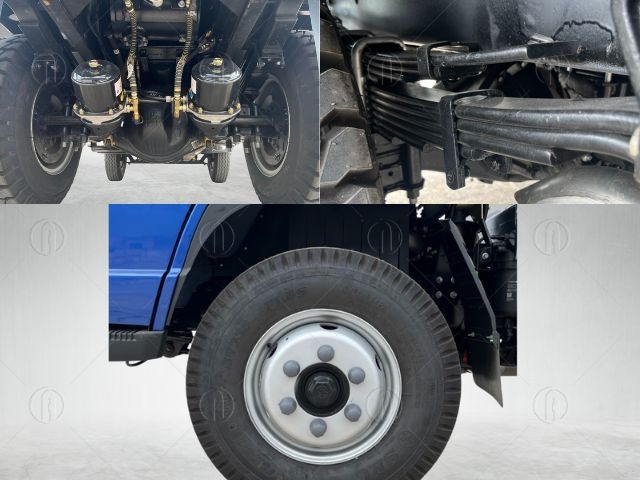 Hệ thống khung gầm vững chắc của xe ben TMT 4.5 tấn FL450D