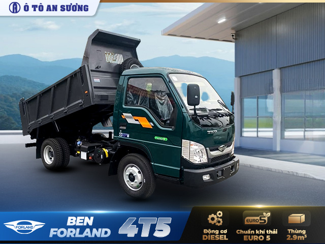 Đánh giá xe ben TMT 4T5 FL450D