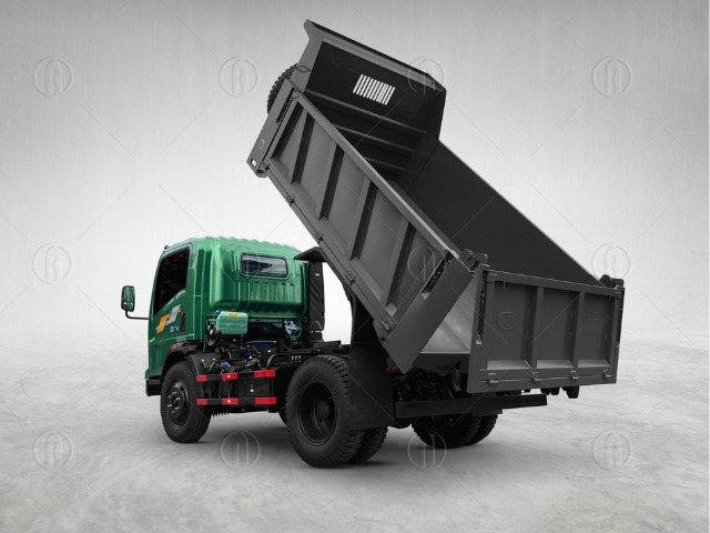 Xe ben tự đổ TMT 7.5 tấn ST10375D có kích thước tổng thể 5.295 x 2.280 x 2.600 mm