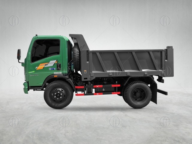Xe ben TMT Sinotruk 7.5 tấn ST10375D sở hữu diện mạo cứng cáp, khỏe khoắn