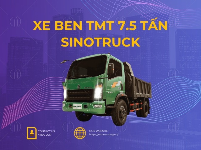 Giá xe ben TMT Howo ST10375D E5