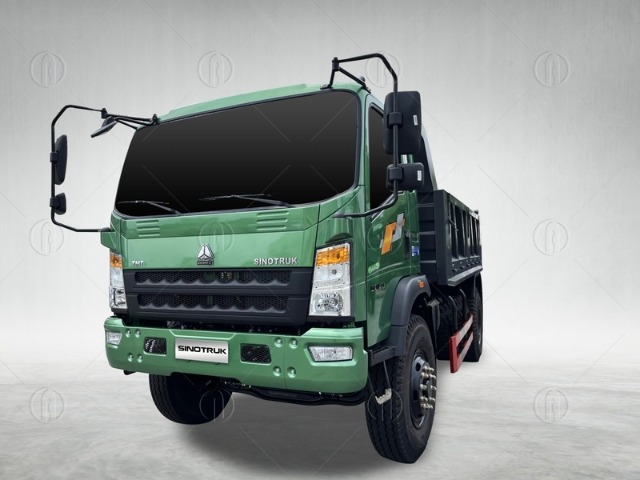 Xe ben TMT 8.6 tấn Sinotruk mang đậm phong cách khỏe khoắn và bền bỉ