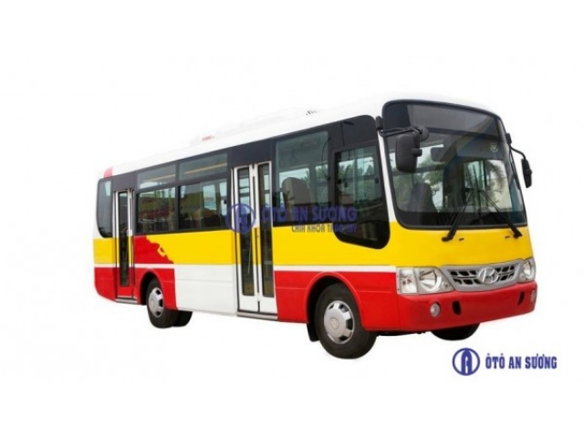 Hình ảnh xe buýt hyundai 40 chỗ