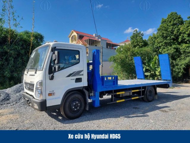 Xe cứu hộ giao th&ocirc;ng Hyundai HD65 tiết kiệm nhi&ecirc;n liệu hiệu quả