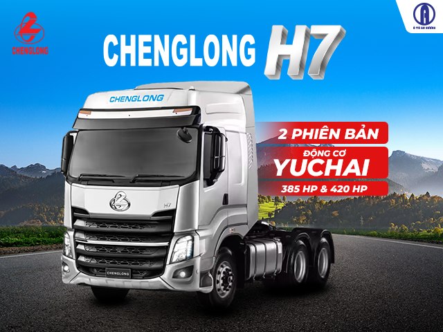 Xe đầu kéo Chenglong H7 có bản 420 và 385