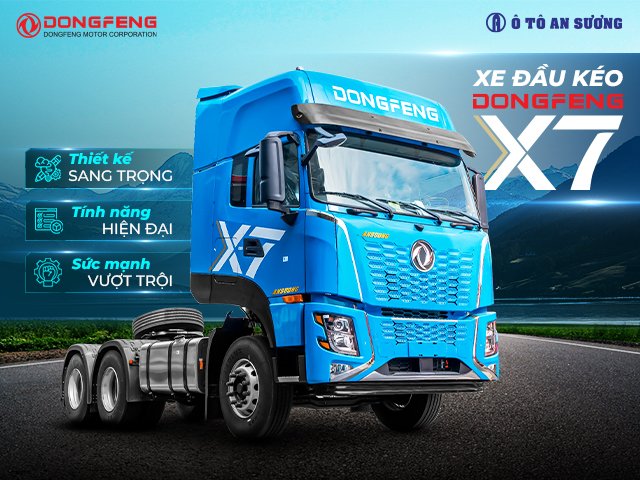 Khuyến mãi xe đầu kéo Dongfeng X7 Yuchai 385Hp, 420Hp