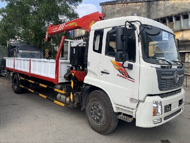 Giá xe đầu kéo gắn cẩu xếp Sany Palfinger 13 tấn cập nhật mới nhất 