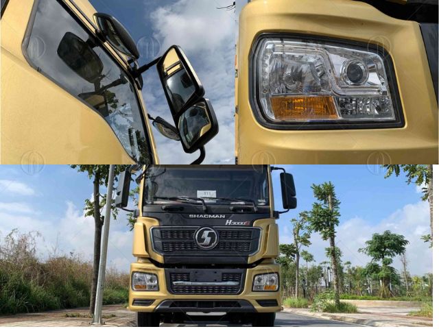 Vẻ ngoài Shacman H3000S 340HP theo phong cách Châu Âu Vẻ ngoài Shacman H3000S 340HP theo phong cách Châu Âu